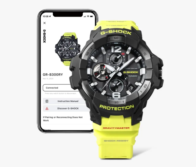 G-SHOCK MASTER IN RESCUE GRAVITYMASTER – GR-B300RY-1A9ER. Zaprojektowany z myślą o ekstremalnych warunkach i pełnej kontroli. Z odważnym połączeniem czerni i neonowej żółci, ten zegarek nie tylko przyciąga wzrok, ale także oferuje zaawansowane funkcje:✅ Bluetooth® – Łączność ze smartfonem dla pełnej synchronizacji
✅ Tough Solar – Zasilanie energią słoneczną
✅ Odporność na wstrząsy i wibracje – Klasyczna wytrzymałość G-SHOCK
✅ Podświetlenie LED, wskaźniki analogowo-cyfrowe i niezawodna nawigacja
✅ Aplikacja G-SHOCK Connected – intuicyjne sterowanie i personalizacjaGotowy na każdą misję. GR-B300RY-1A9ER – niezawodny kompan w powietrzu i na ziemi!#GSHOCK #zegarek #watch #gravitymaster #master #pilot #samolot #fly #plane #adrenaline #power